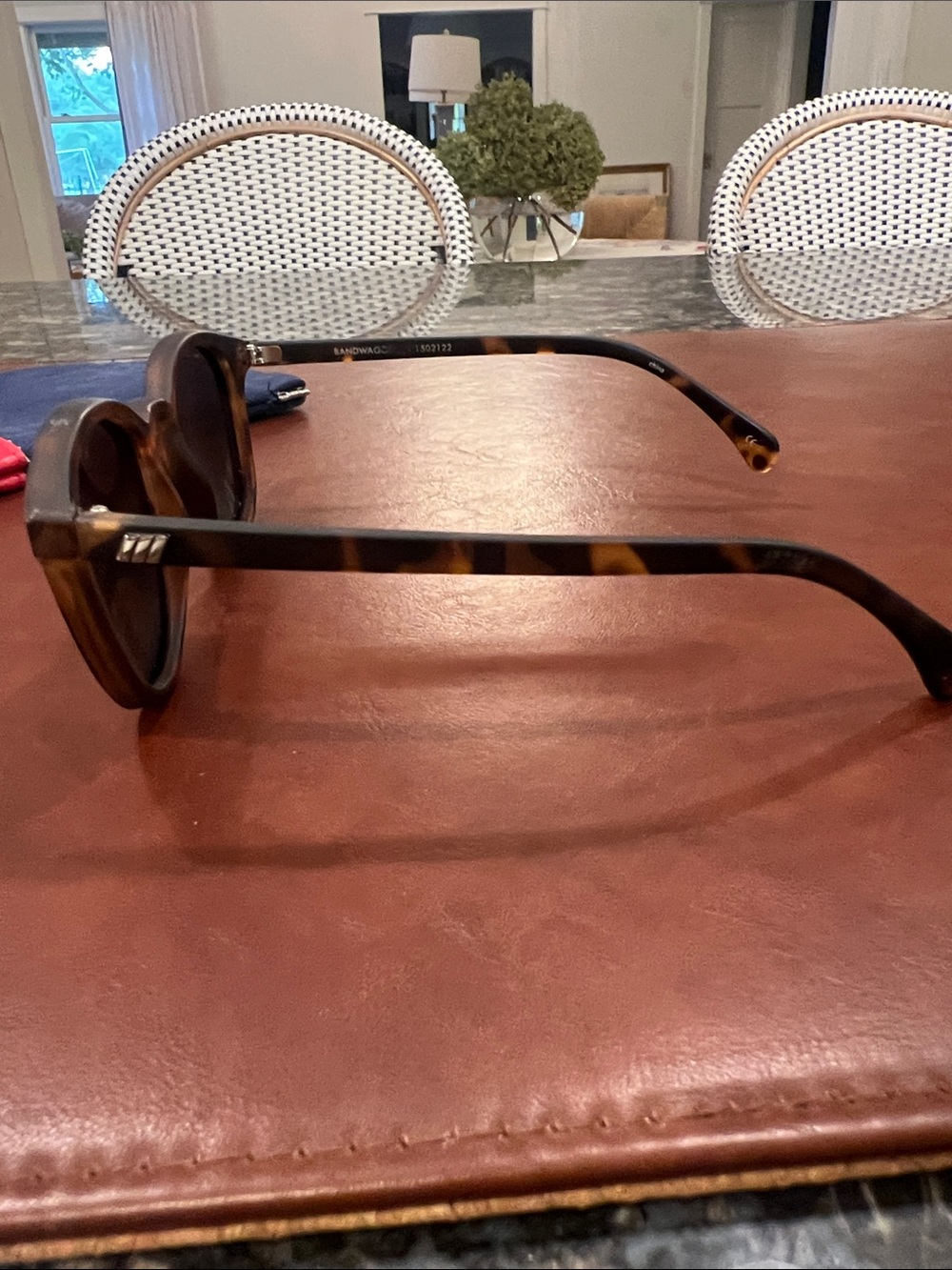 Le Specs Polarized Black and Tortoiseshell Sunglasses - Picture 7 of 7